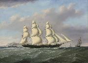 Joseph heard bound merchantman passing Anglesey oil painting picture wholesale